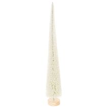 kohteita Koristeellinen joulukuusi puisella jalustalla talvikoristeeseen, 40 cm, 3 kpl