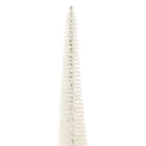 kohteita Koristeellinen joulukuusi puisella jalustalla talvikoristeeseen, 40 cm, 3 kpl