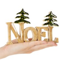 kohteita Joulukoriste Noel-teline kahdella kuusella 18cm