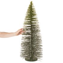 kohteita Keinotekoinen vihreä joulukuusi jalustalla pöytäkoristeena, 90 cm