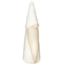 kohteita Koristeellinen tonttuhahmo seisovaan käyttöön, joulukoriste, keraaminen, 22 cm