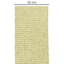 kohteita Koristeellinen nauha glitterillä, leveä nauha lahjapaketointiin, 55 mm leveä, 15 m pitkä