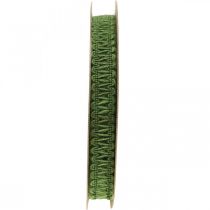 kohteita Juuttinauha koristeeksi, luonnonlahjanauha, koristenauha vihreä 15mm 15m
