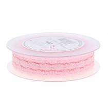 kohteita Vaaleanpunainen pitsinauha, 20 mm x 20 m