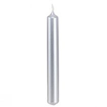 kohteita Puukynttilät Joulukuusen kynttilät hopea 13x105mm 20 kpl