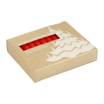 kohteita Puukynttilät punaiset 20 kpl