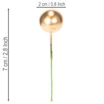 kohteita Keinotekoisia marjapalloja langalla juhla-asetelmiin, 2 cm, 48 kpl