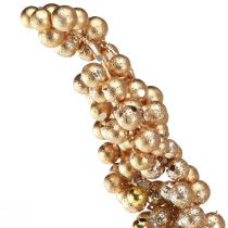 kohteita Marjan oksa kultaisilla marjoilla Jouluoksa 70cm