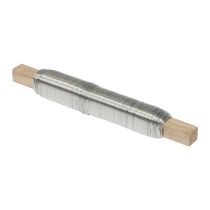 Sidontalanka käärintälanka kukkalanka hopea 0,50mm 100g 3kpl
