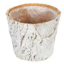 kohteita Kaarnakuvioinen ruukku, ihanteellinen maalaisromanttiseen sisustukseen ja kasvien koristeluun, 12 cm, 4 kpl