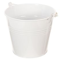 kohteita Valkoisia peltiämpäreitä Ø14cm K12cm 6 kpl