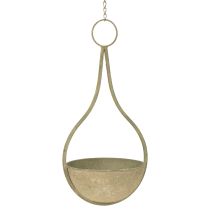 kohteita Kukkakori, riippukori, metallikoristelupuutarha Ø16cm H38cm