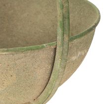 kohteita Kukkakori, riippukori, metallikoristelupuutarha Ø16cm H38cm