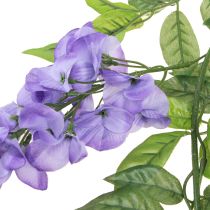 kohteita Kukkaseppele keinotekoinen seppele wisteria purppuranvihreä 155cm