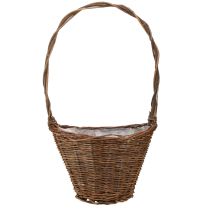 kohteita Kukkakori Willow Basket Handle Natural 29/23/21cm Set 3 kpl