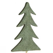 kohteita Kukkatulppa huopakoristelu vihreä joulukuusi 11x3,5cm 6 kpl