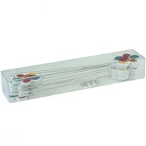 kohteita Kukkatulppa kimppu koristeellinen kakkupäällinen ilmapalloja värikkäitä 26cm 15 kpl