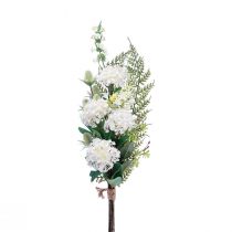 Keinotekoinen kukkakimppu Lumipallo Teasel Keinotekoinen saniainen 65cm