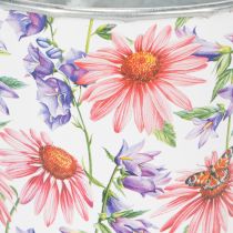 kohteita Kukkaruukku, kevätkoriste, istutusastia, metallia, Ø12cm, K10.5cm