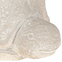 kohteita Kukkaruukku kilpikonna betonikoristelu harmaa valkoinen 15,5cm 2kpl