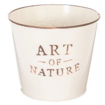 kohteita Sinkkiruukku Art of Nature Cream Ø17,5cm K15cm