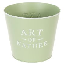 kohteita Sinkkiruukku Art of Nature mintunvihreä Ø17,5cm K15cm