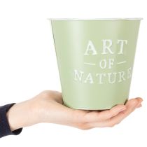 kohteita Sinkkiruukku Art of Nature mintunvihreä Ø17,5cm K15cm