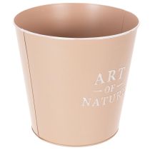 kohteita Sinkkiruukku, metallinen istutusastia, antiikkiruusu, Ø22cm, korkeus 21cm