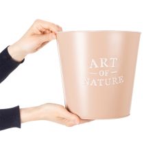 kohteita Sinkkiruukku, metallinen istutusastia, antiikkiruusu, Ø22cm, korkeus 21cm