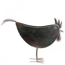 kohteita Kukkaruukku Chicken Metal Bird Metallic Rosé 51×16×37cm