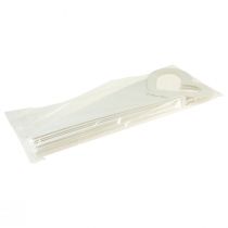 kohteita Kukkapussi ruusuja lahjapakkaus valkoinen 46cm 12 kpl