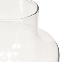 kohteita Kukkamaljakko lasinen koristemaljakko kaulalla kirkas Ø14,5cm K25cm