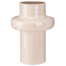 kohteita Kukkamaljakko Metalli Ruskea Cappuccino Emali Ø17cm K23cm