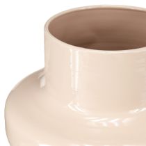 kohteita Kukkamaljakko Metalli Ruskea Cappuccino Emali Ø17cm K23cm