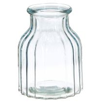 kohteita Kukkamaljakot lasiurakuvio sininen Ø11cm K14.5cm 2kpl