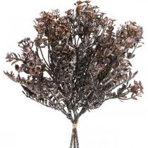 kohteita Keinotekoiset kasvit ruskea syyskoristelu talvikoristelu Drylook 38cm 3kpl