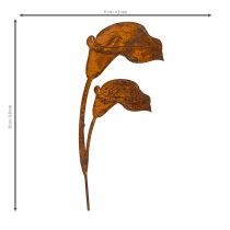 kohteita Puutarhakeppi kallaruoste haudoille ja kukkakauppoihin 25cm 6kpl