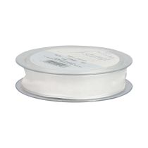 kohteita Sifonki nauha organza nauha koristeellinen nauha organza valkoinen 15mm 20m