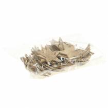 kohteita Kookospähkinätähti luonto 5cm 50kpl joulukoristeita