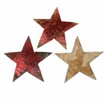 kohteita Kookos tähti punainen 5cm 50kpl joulukoriste koriste tähdet
