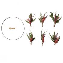 kohteita Kuivakukkakranssi, laventeli, Ø30 cm - Tee-se-itse-setti