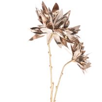 kohteita Tekoälyinen daalia, pitkävartinen, kahdella kukalla, 75 cm