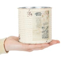 kohteita Kukkaruukkusetti parvekkeelle ja puutarhaan, istutuslaatikon koriste, vintage-tyyli, 15 cm, 3 osaa