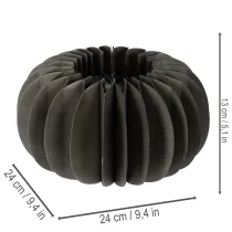 kohteita Hunajakennopaperista kurpitsankoristelurengas 24cm 4kpl