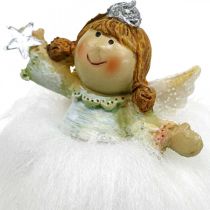 Deco angel Jouluenkeli enkelihahmo tähdellä H12cm 2kpl