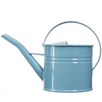 kohteita Koristeellinen kastelukannu kukkaruukku sininen metalli 28x13x17cm 1.25l puutarhaparvekekoriste