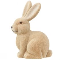 kohteita Koristeellinen istuva pääsiäispupu ruskeana – 2. valinta – Flocked H22cm