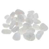 Deco kiviä verkossa valkoinen 1cm - 2,5cm 1kg