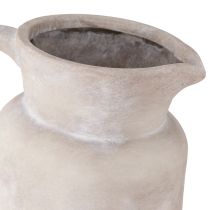 kohteita Koristeellinen kannu koristekannu keraaminen beige Ø16cm K29cm