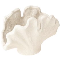 kohteita Koristeellinen kuorimaljakko keraaminen minimaljakkokerma 14×7,5×9,5 cm